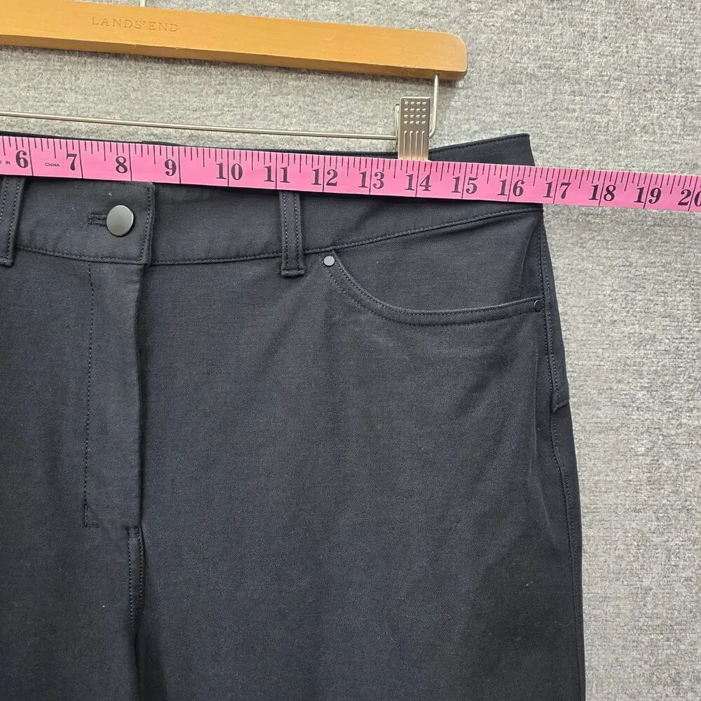 LULEMON WOMENS CITY SLEEK 5 POCKET WIDE LEG PANT, SIZE 31